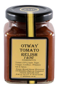 Otway Preserves Tasty Tomato Relish 140g