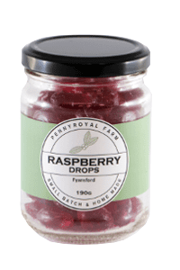 Pennyroyal Farm Raspberry Drops 190g